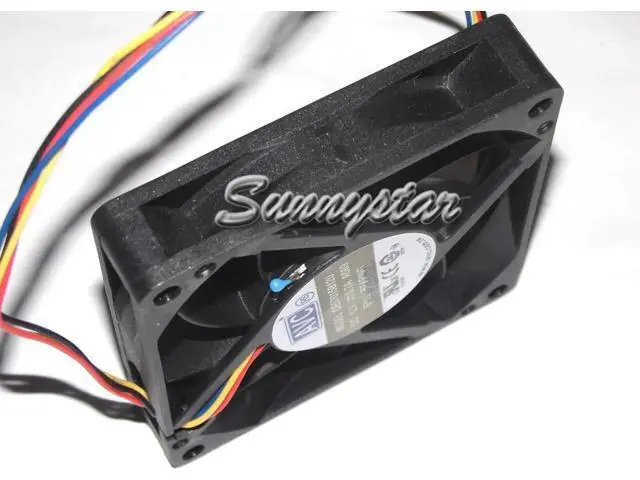 Alt view image 3 of 3 - for NEW AVC 70*15MM 7CM DE07015B12U A069 12V 0.70A 4 Wires PWM 4 Pins Ball bearing Case fan