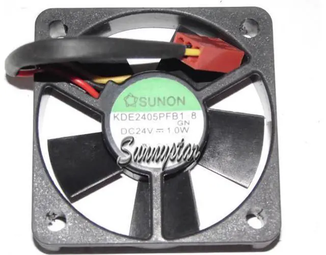 Main image of for SUNON 50x10mm KDE2405PFB1-8 G.N 24V 1.0W 3 Wires 3 Pins Case Fan for inverter converter