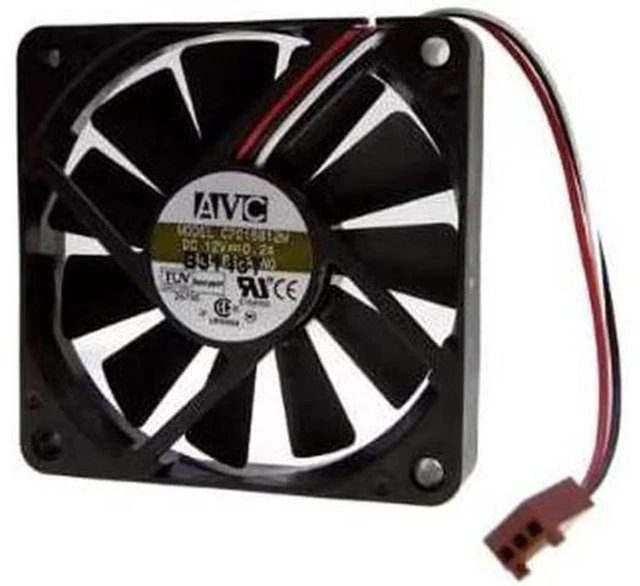 Main image of for FAN, AVC C7015B12M DC12V 0.2A BALL BEARING, 3-WIRE, 70x15mm