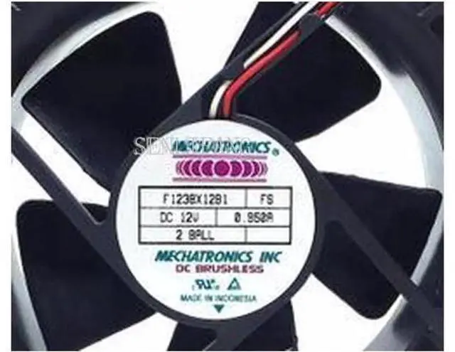 Main image of For MECHATRONICS F1238X12B1 FS DC 12V 0.950A 2-wire 120x120x38mm Server Square Fan