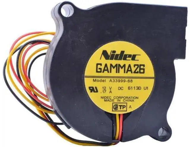 Main image of New and A33999-68 5015 50x50x15mm DC 12V 0.17A Centrifugal turbine blower fan