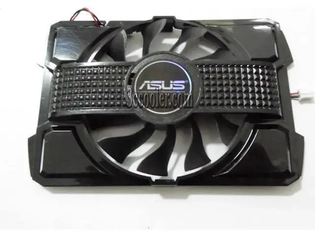 Main image of for EVERFLOW R128015SL 12V 0.19A 2 wires 2 pins Black bracket vga fan engt430 graphics card cooler