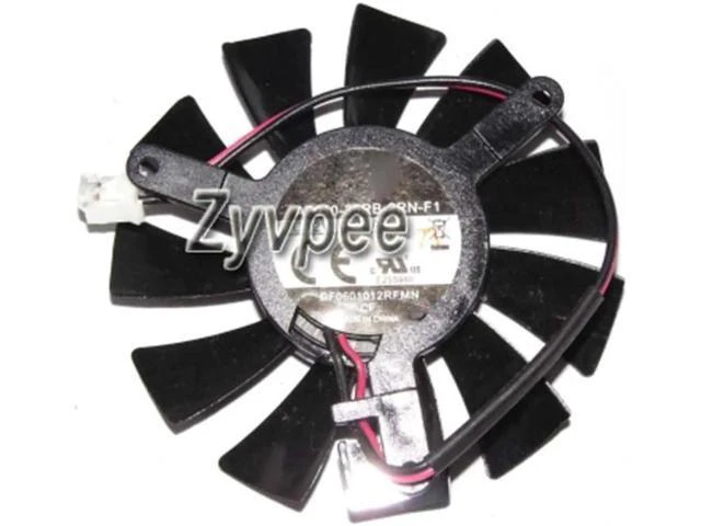 Alt view image 3 of 3 - for A6010-35RB-2RN-F1 12V 0.2A DF0601012RFMN 2Wire Video Card Blade Fan