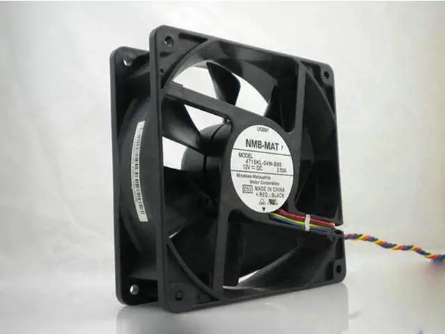 Main image of for NMB 12038 4715KL-04W-B86 12V 2.50A DC Fan with 4 Wires 4Pins Connector For Dell Server