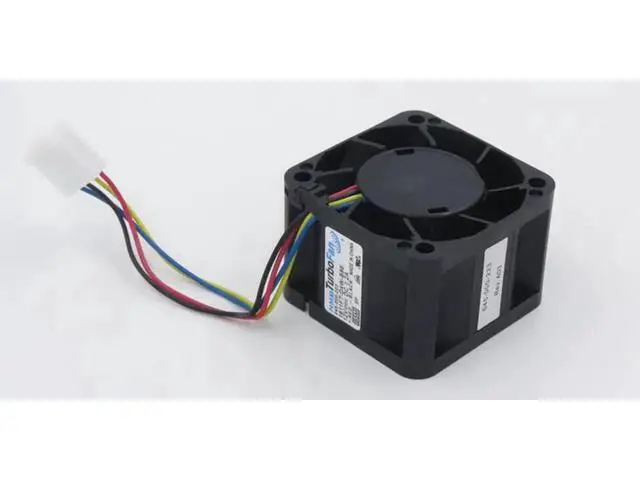 Alt view image 3 of 3 - for NMB 4028 1611FT-D4W-B86 Turbo Fan with 12V 1.2Amp 4 Wires 4 Pins For Server