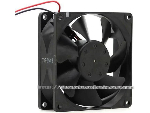 Alt view image 2 of 2 - for Original NMB 3110KL-04W-B10 8025 8CM 12V 0.13A 2 Wires Dual Balls Bearing DC Fan