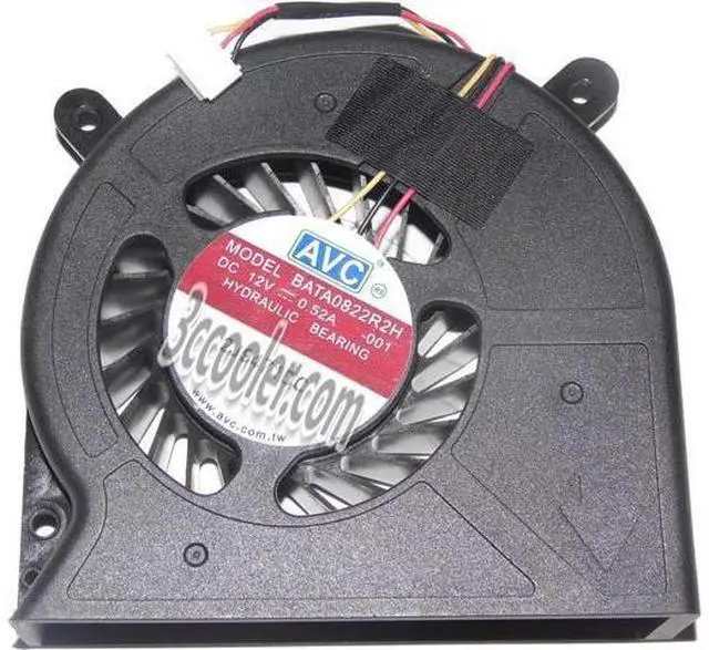 Main image of for AVC BATA0822R2H 12V 0.52A 3 Wires 3 Pins Hydraulic bearing Notebook laptop fan