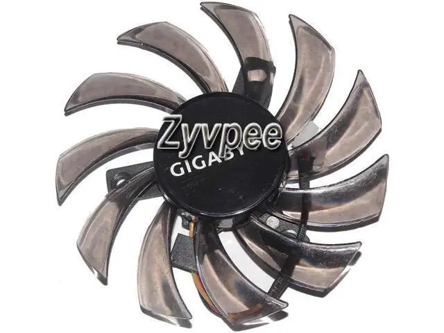 Alt view image 2 of 3 - for T128010SM 12V 0.2A 3 wires frameless vga fan for GTX460 HD5870