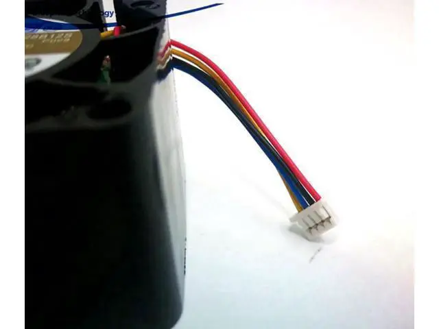 Alt view image 2 of 4 - for AVC 36x28mm DB0362812S DC12V 0.8A Ball bearing 4 wires 4 pins PWM Server fan
