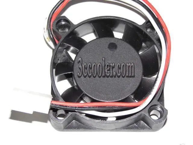 Alt view image 2 of 3 - for EVERFLOW 4010 R124010DL 12V 0.1A 3 Wires 3 Pins connector Square DC Fan