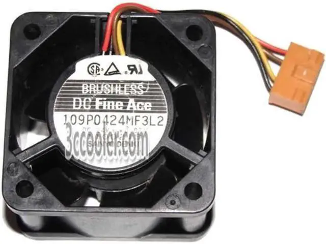 Main image of for 4028 40*28mm 109P0424MF3L2 24V 0.07A 4 Wires Case fan 4CM inverter cpu cooler