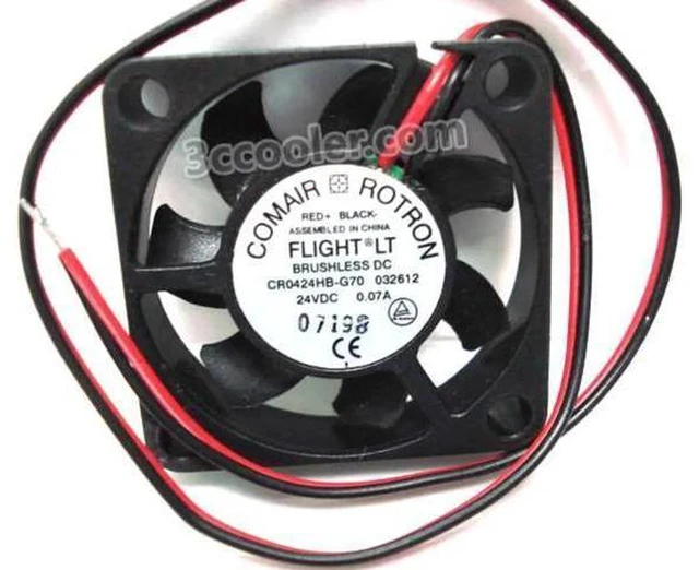 Main image of for Origina Comair Rotron CR0424HB-G70 4CM 24V 0.07A Dual balls bearing 2 wires DC Fan