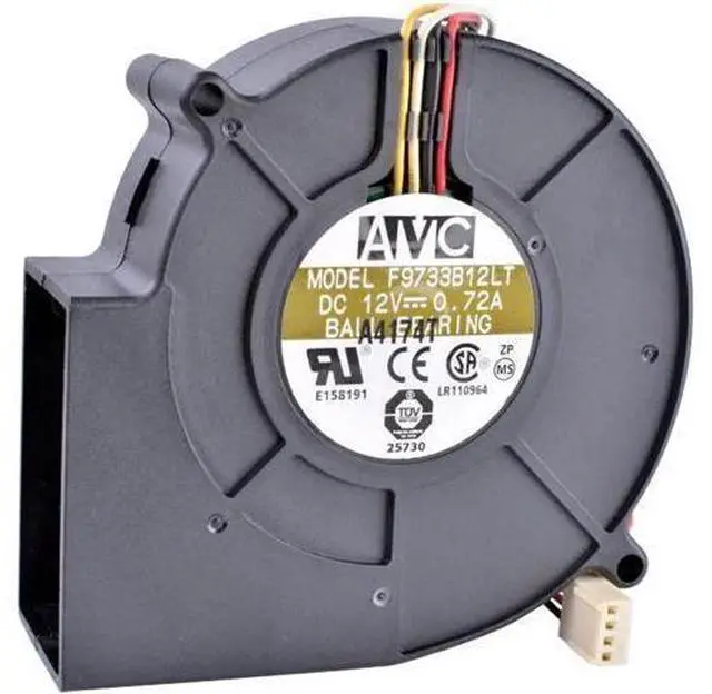 Main image of F9733B12LT 12V 0.72A 9733 Turbo Blower Projection Device Server Fan