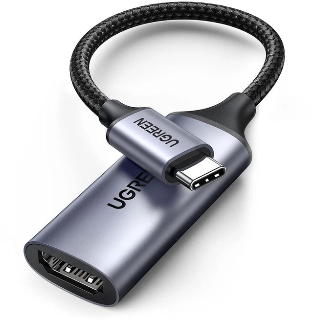 Main image of Unidirectional USB C to HDMI Adapter Cable 4K@60Hz Aluminum Design