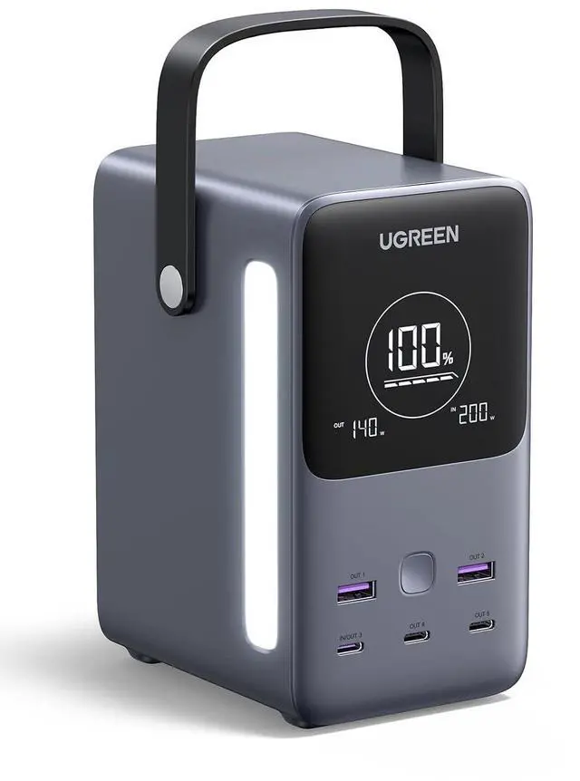 Main image of UGREEN 300W 48000mAh 300W 5-Port Power Bank for MacBook Pro & iPhone 17 Pro