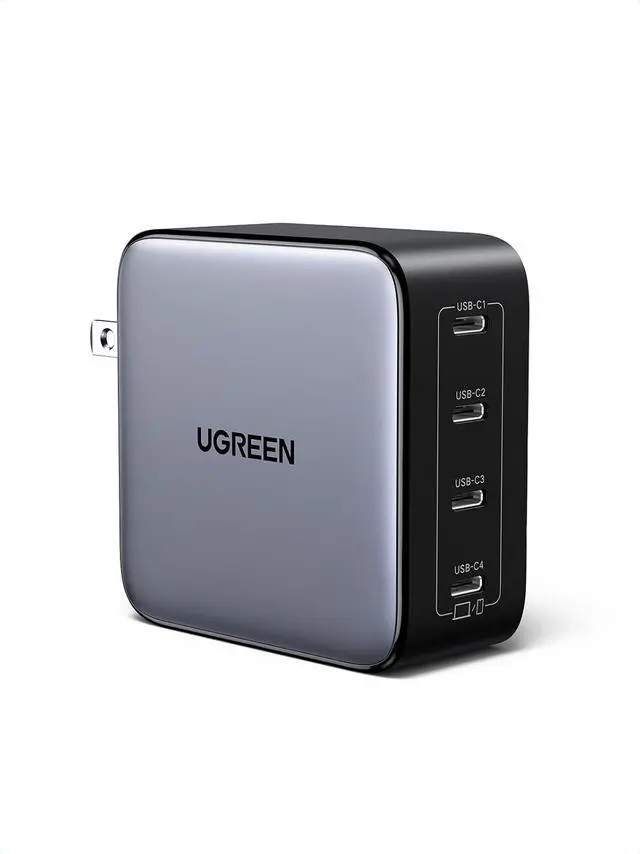 Main image of UGREEN Nexode 100W GaN USB C Wall Charger, 4-Port Type-C Fast Charger Compatible with MacBook Pro/Air, Dell XPS, iPhone 17/16/15 Series, Galaxy S25/S24, Pixel 10/9, iPad Air, Steam Deck