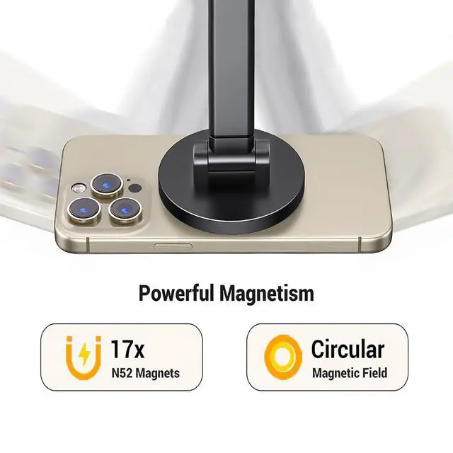 Alt view image 4 of 7 - UGREEN Magnetic Phone Stand for Magsafe Bundle with Airplane Phone Holder