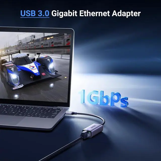 Alt view image 6 of 7 - UGREEN USB C to Ethernet Adapter Bundle with USB to Ethernet Adapter