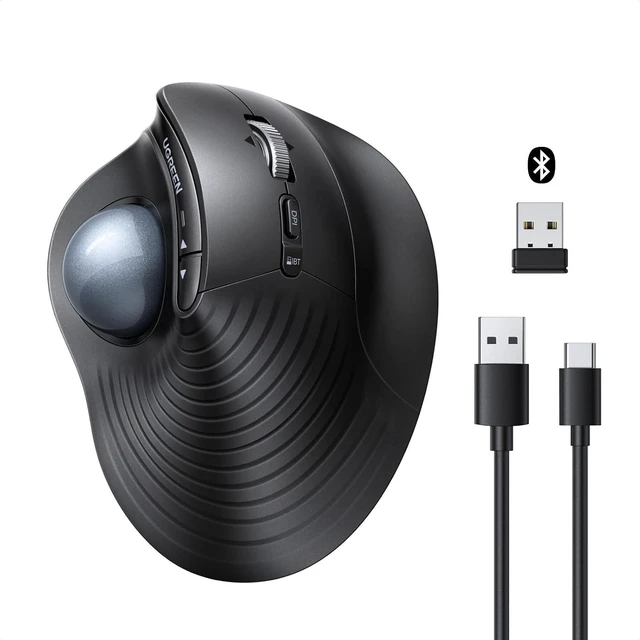 Main image of M785DR Wireless Trackball Mouse, Bluetooth & 2.4G, Thumb Control