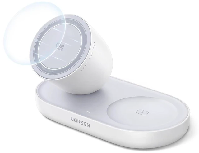 Main image of UGREEN Qi2.2 25W 2-in-1 Magnetic Wireless Charging Station