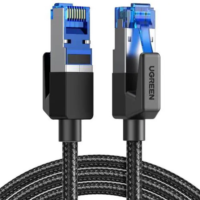 Alt view image 7 of 7 - UGREEN NASync DXP8800 Plus 8-Bay Desktop NAS,Network Attached Storage (Diskless) Bundle Cat 8 Ethernet Cable 10FT, High Speed Braided 40Gbps 2000Mhz Network Cord.