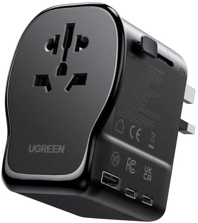 Main image of UGREEN 65W Max 4-Port Universal Travel Adapter Worldwide