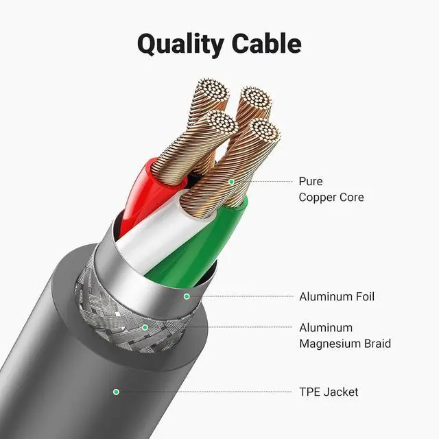 Alt view image 5 of 7 - UGREEN 10FT USB to Parallel Port CN36 IEEE1284 Printer Cable Adapter