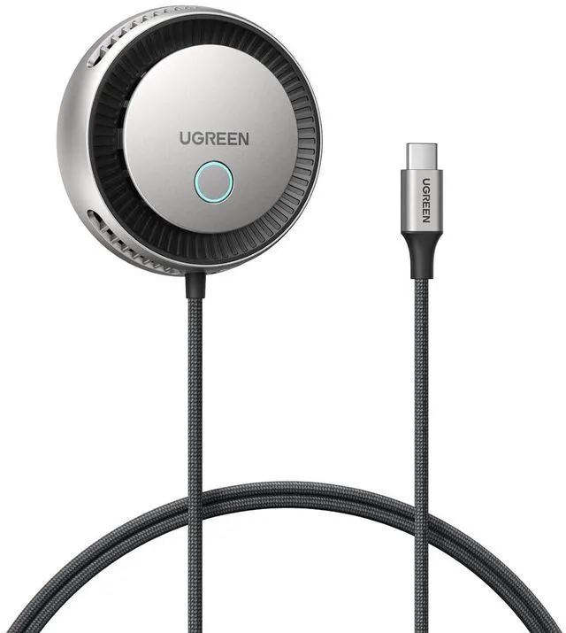 Main image of UGREEN Qi2.2 25W Magnetic Wireless Charging Pad with TEC Cooling Fan