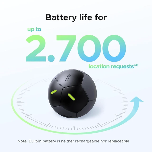 Alt view image 4 of 7 - UGREEN FineTrack Duo Tracker (iOS and Android)