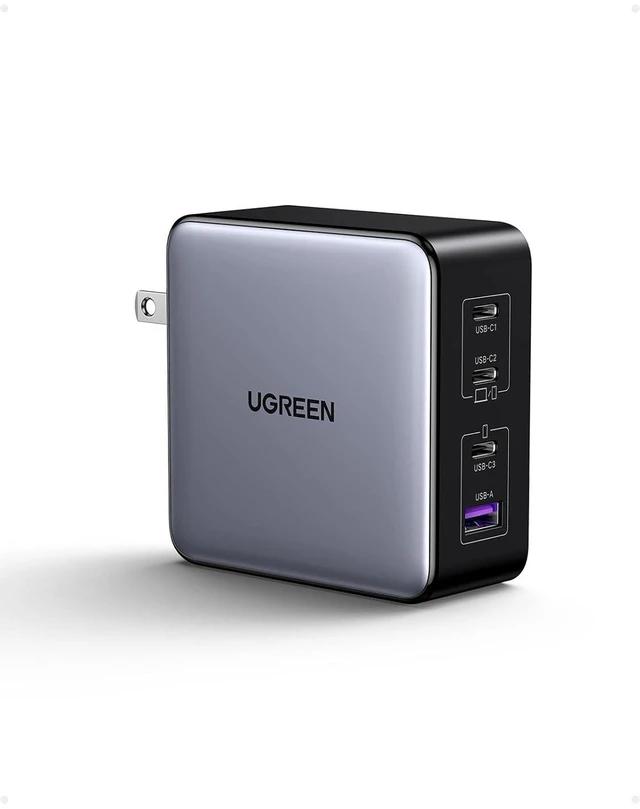 Main image of Nexode X 160W GaN USB C Laptop Charger, 4-Port PD 3.1 Foldable Fast Charging Block for MacBook Pro, Dell XPS, iPhone 17/16/15 Series, Galaxy S25/S24, Pixel 10/9, iPad Pro, Steam Deck