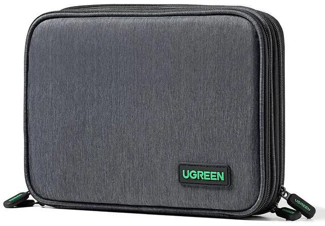 Main image of UGREEN Electronic Organizer Travel Cable Organizer Storage Bag for Data Cables, USB C Charger, SD Card, Hard Drive, Charging Cord, Mouse, Power Bank, Phone, Power Adapter Plug Electronics Accessories
