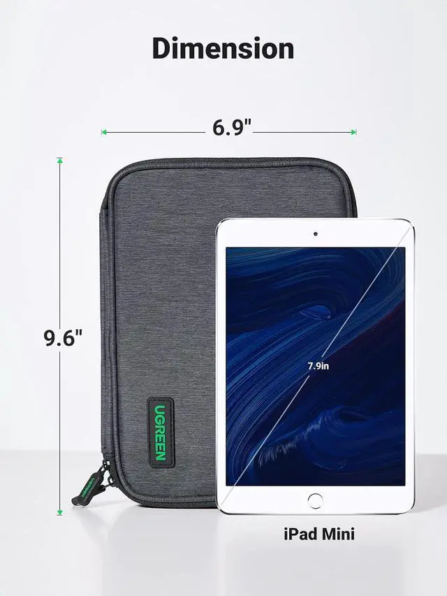 Alt view image 7 of 7 - UGREEN Electronic Organizer Travel Cable Organizer Storage Bag for Data Cables, USB C Charger, SD Card, Hard Drive, Charging Cord, Mouse, Power Bank, Phone, Power Adapter Plug Electronics Accessories