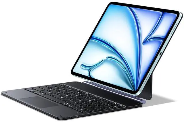 Main image of UGREEN 11 Inch Case with Keyboard, Easy-Set Magnetic Stand, Magic-Style Case Keyboard for iPad Air 11 Inch (M4/M3/M2, 2026/2025/2024), iPad Pro 11 inch(1st/2nd/3rd/4th Gen) and iPad Air 4th/5th Gen
