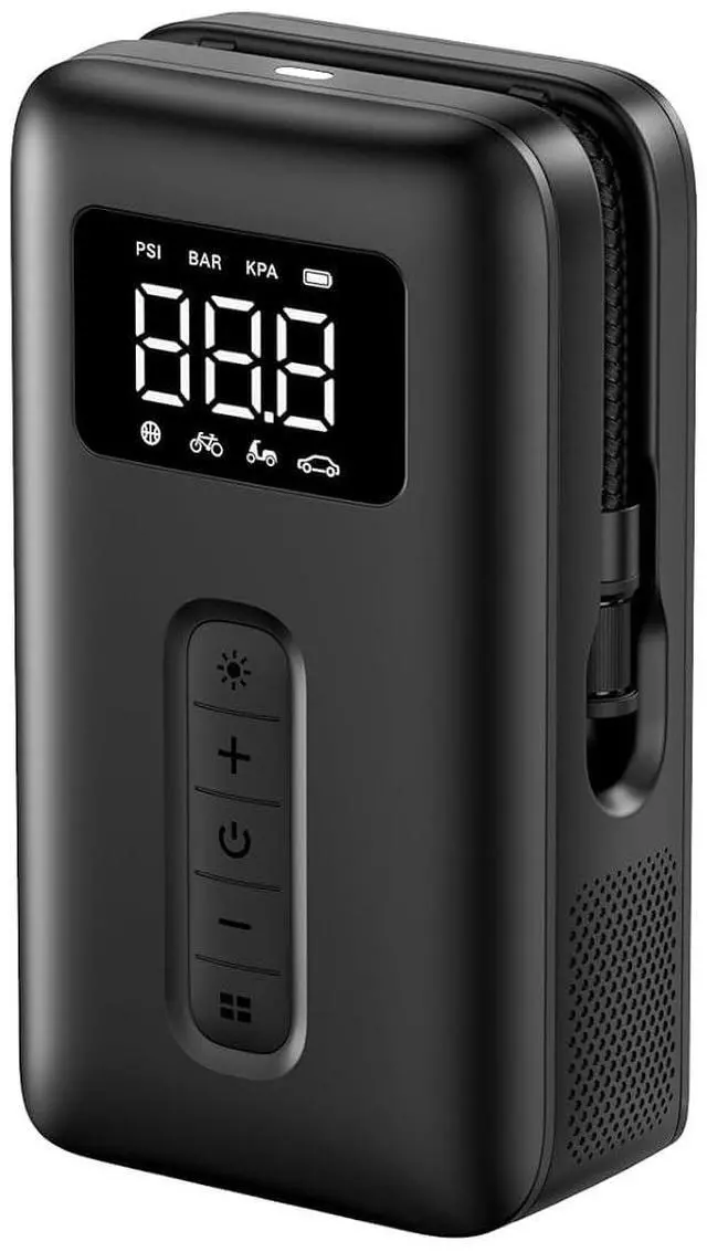 Main image of UGREEN Tire Inflator Portable Air Compressor 150PSI Air Pump with Battery LED Light Cordless Tire pump for Cars Bikes Motorcycle Balls