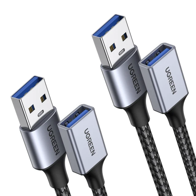 Alt view image 5 of 7 - UGREEN USB Extender 6FT Bundle 2 Pack USB Extension Cable