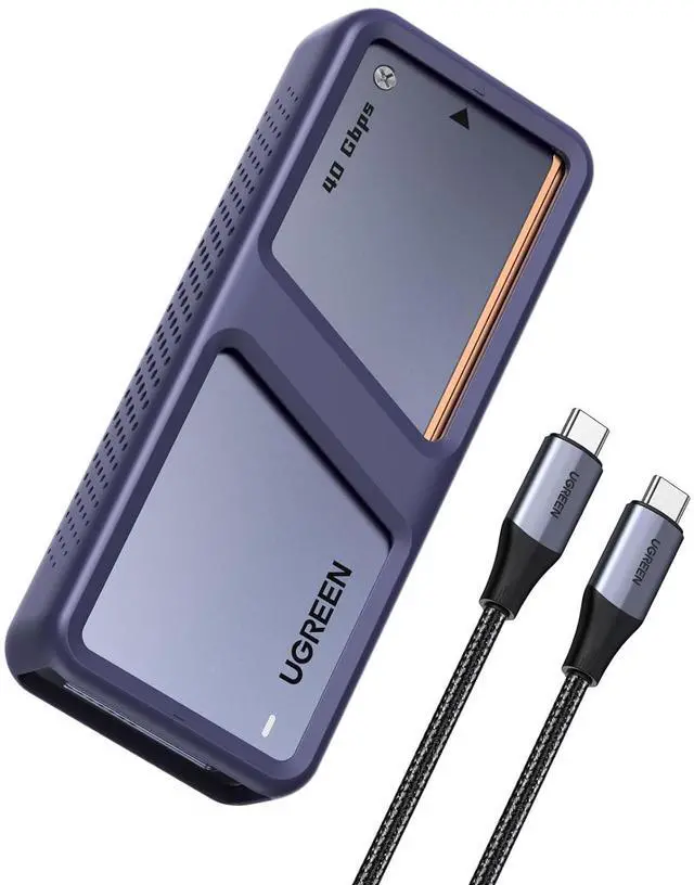 Main image of UGREEN 40Gbps M.2 NVMe SSD Enclosure with Dual Chips
