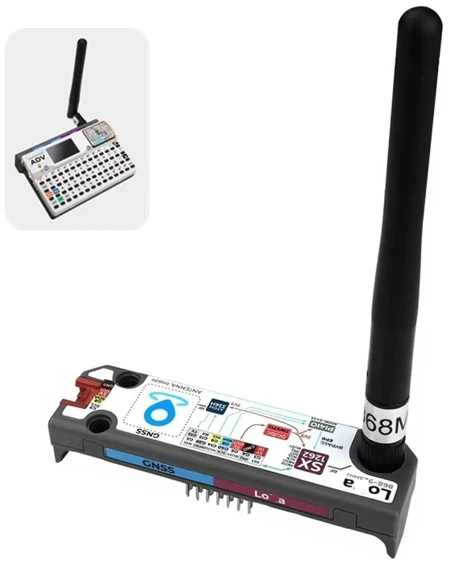 Main image of HTLNUZD M 5Stack Cardputer SX1262 LoRa Module w/GPS GNSS for Meshtastic
