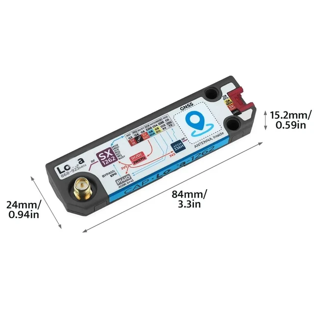 Alt view image 5 of 7 - HTLNUZD M 5Stack Cardputer SX1262 LoRa Module w/GPS GNSS for Meshtastic