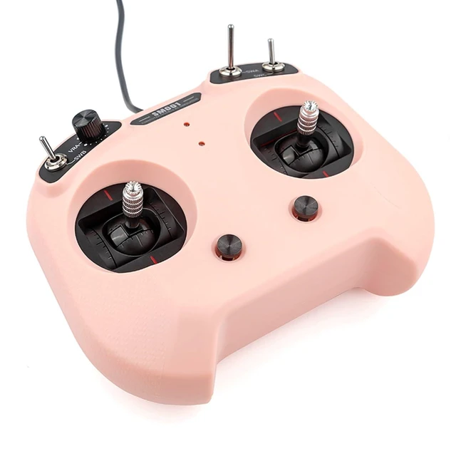 Alt view image 7 of 7 - HTLNUZD Flysky FS SM001 Flight Simulator Controller 8 CH, Supports a Variety FMS G3/G3.5/G4/G5/G6/G7 5.0 XTR VRC of Flight Simulation Software for RC Helicopters, Fixed Wing Etc (FS SM001-pink)
