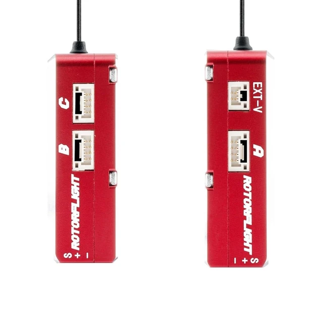 Alt view image 6 of 7 - HTLNUZD Radiomaster Nexus-XR Helicopter for Flight Controller with Integrated 2.4G ELRS Receiver (red)