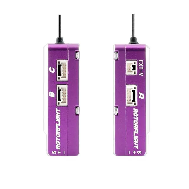 Alt view image 7 of 7 - HTLNUZD Radiomaster Nexus-XR Helicopter for Flight Controller with Integrated 2.4G ELRS Receiver (Purple)