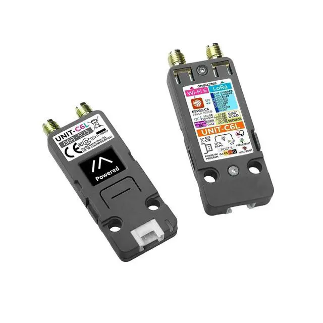 Alt view image 4 of 6 - HTLNUZD M 5Stack C6L LoRa Unit ESP32-C6 SX1262 Wi-Fi 6 Meshtastic OLED