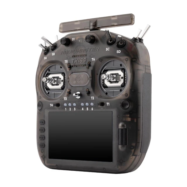Alt view image 7 of 7 - HTLNUZD Radiomaster TX16S MK3 RC Transmitter, ExpressLRS Gemini Dual Band 2.4GHz 900MHz, V6 Hall Gimbal 5" IPS Touchscreen RC Radio Controller
