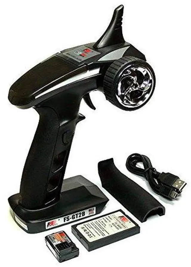 Main image of Happy Cow Flysky FS-GT2B 3CH 2.4GHz R/C Hobby Transmitter TX & GR3C Receiver for RC Airplane Car Boat