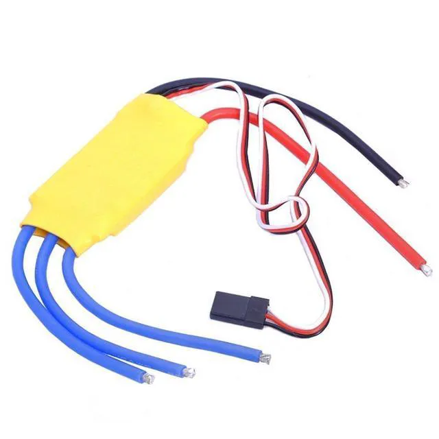 Alt view image 2 of 6 - HappyCow A2212 1000KV Outrunner Brushless Motor + 30A ESC Electric Speed Controller Set for RC Aircraft Plane Multi-Copter Quadcopter
