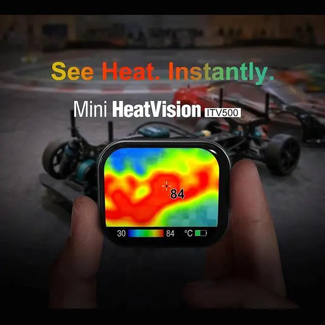 Alt view image 2 of 6 - HTLNUZD 2026 Mini HeatVision ITV500 Thermal Imager for SkyRC