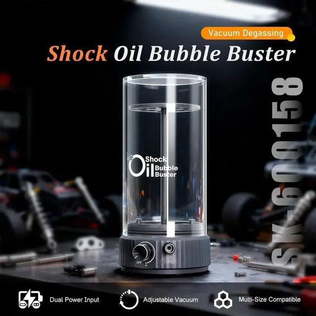 Alt view image 5 of 6 - HTLNUZD Bubble Buster Vacuum Defoamer for SkyRC Shock