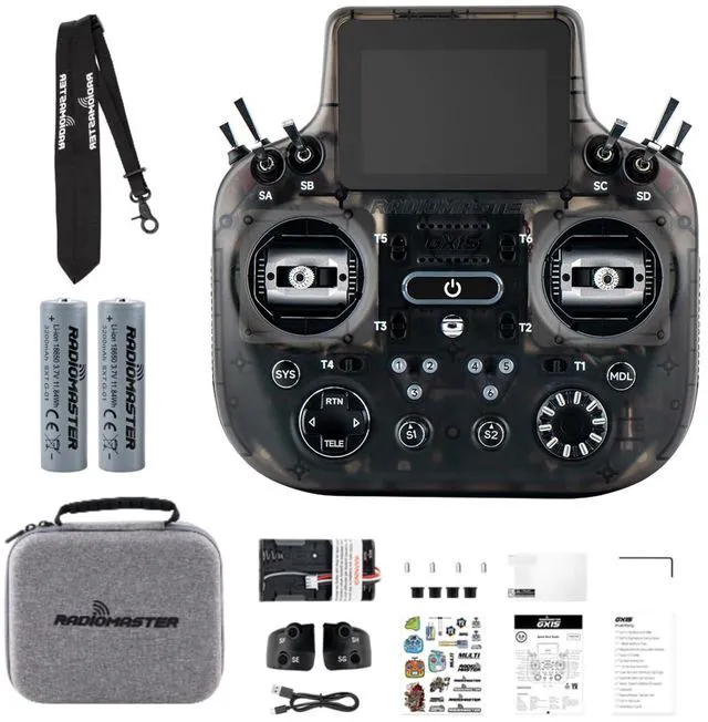 Main image of RadioMaster GX15 MAX ELRS Gemini AG02 CNC Touch FPV Transmitter
