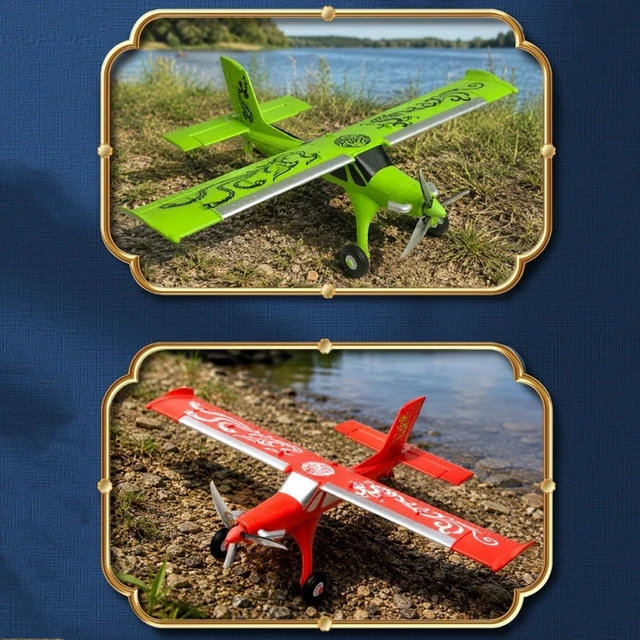 Alt view image 6 of 7 - HTLNUZD 1/22 MF-X7 RC Plane 510mm Wingspan 3D/6G Gyro Fixed Wing Aircraft