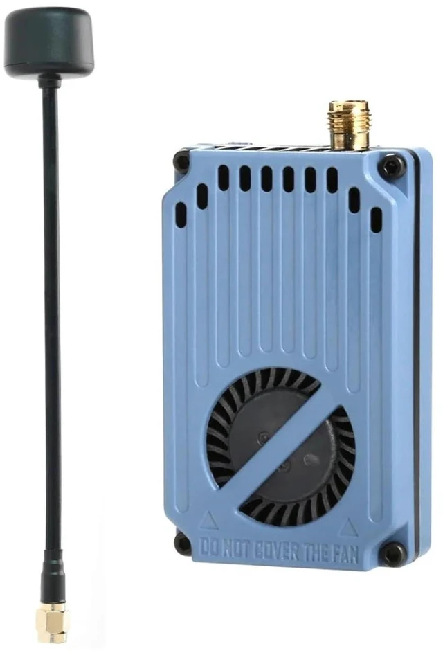 Main image of HTLNUZD RushTank 6.1G 7.2G VTX 8W CNC FPV Video Transmitter w/Mic